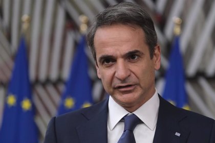 El primer ministro griego, Kyriakos Mitsotakis. 