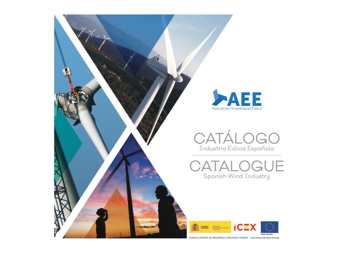 La AEE presenta una nueva edición del Catálogo de la Industria Eólica Española