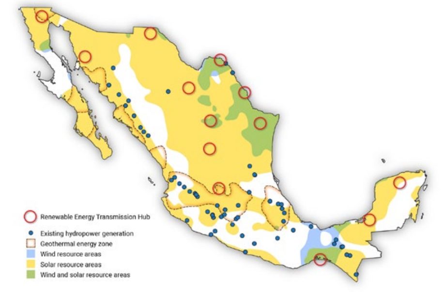 NREL identifica abundantes recursos de energía renovable claves para los objetivos de energía limpia de México