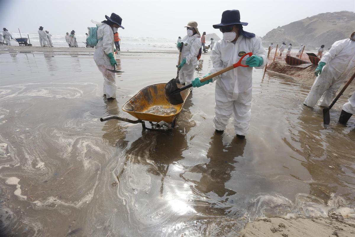 Repsol anuncia el fin de las labores de limpieza por el vertido de crudo en Perú