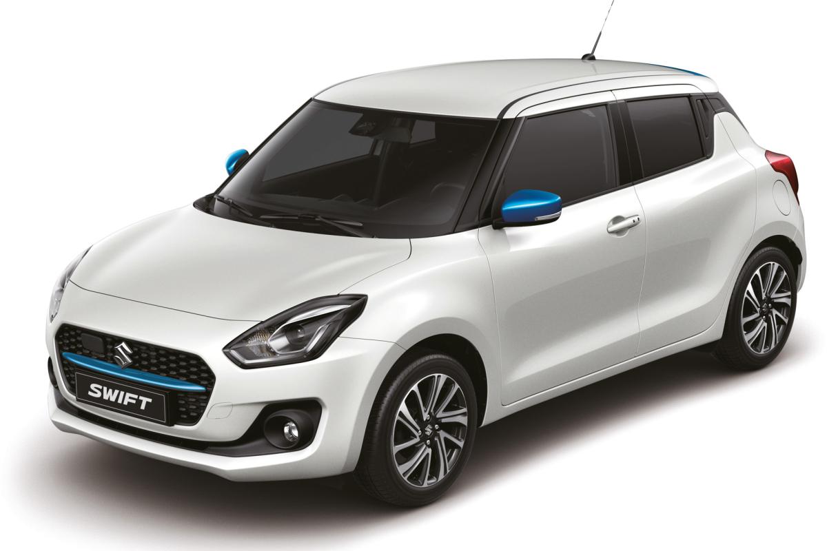 Suzuki Swift Blue &amp; White: edición limitada