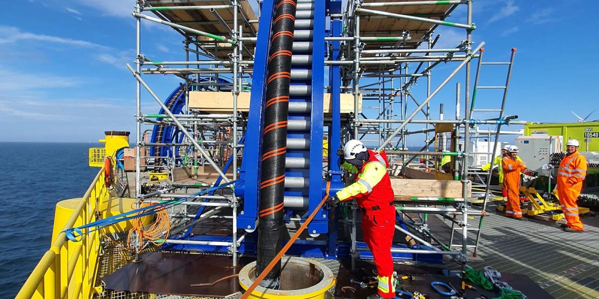 Pistoletazo de salida a la construcción del parque eólico marino más grande del mundo