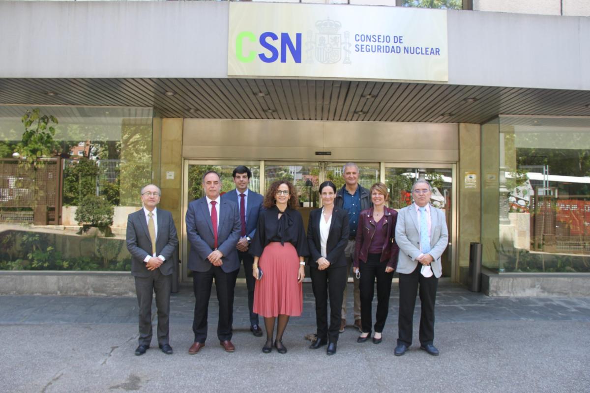 El CSN recibe la visita de la Autoridad de Seguridad Nuclear de Francia