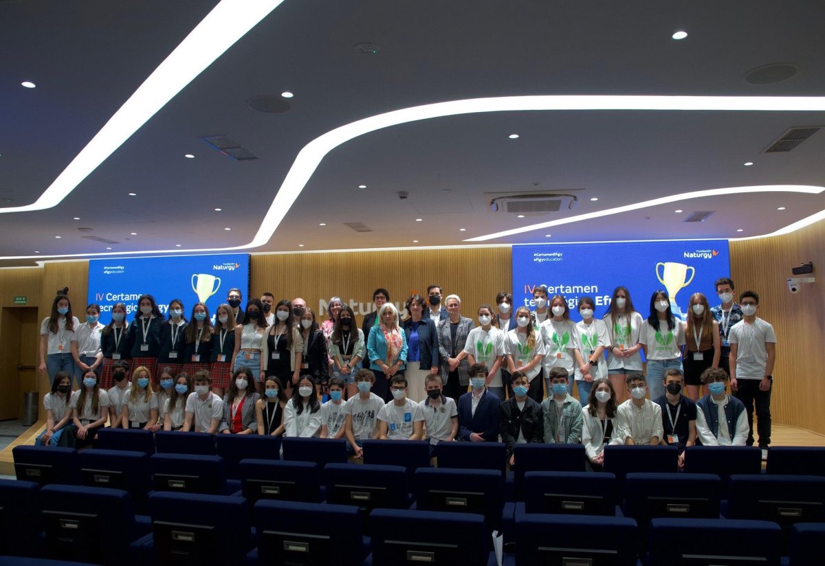 Fundación Naturgy premia los mejores proyectos de eficiencia energética de cinco centros educativos