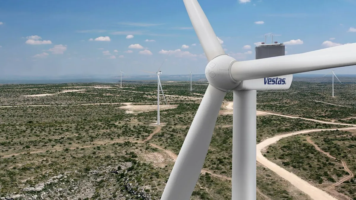 Vestas consigue un pedido para un proyecto de 135 MW en EEUU