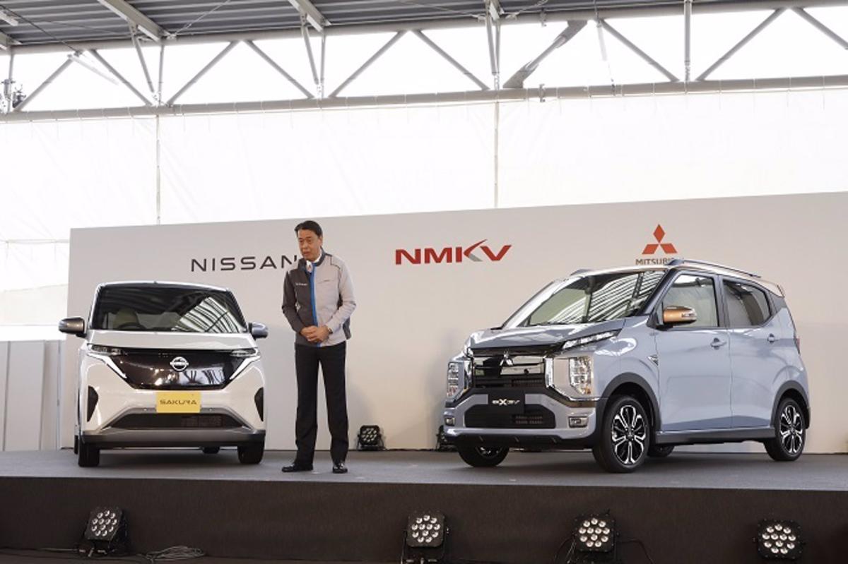 Nissan y Mitsubishi presentan su mini vehículo eléctrico desarrollado por NMKV