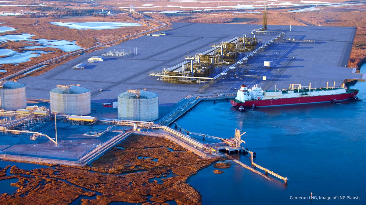 Presentan un proyecto de captura de carbono para descarbonizar la producción en la terminal Cameron LNG