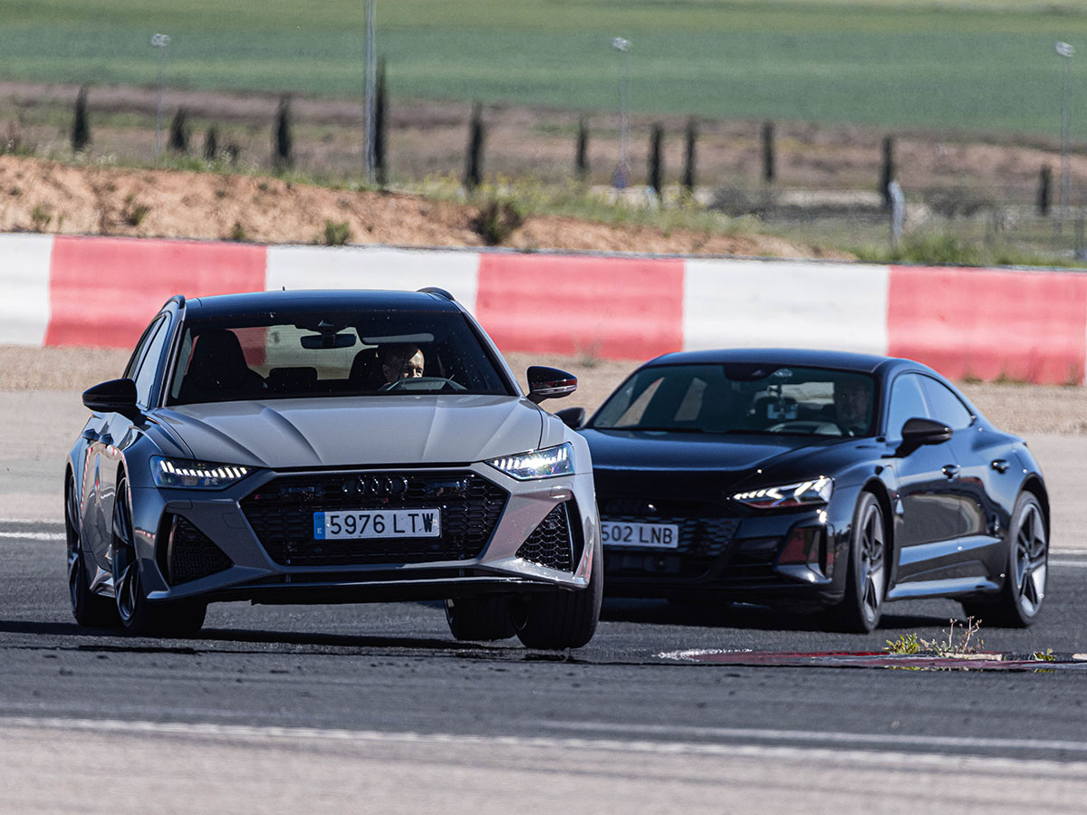 Conducimos la gama RS de Audi en circuito: diversión en clave eficiente