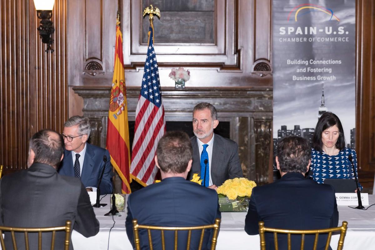 Iberdrola USA (Avangrid) acompaña al Rey en su visita a Nueva York