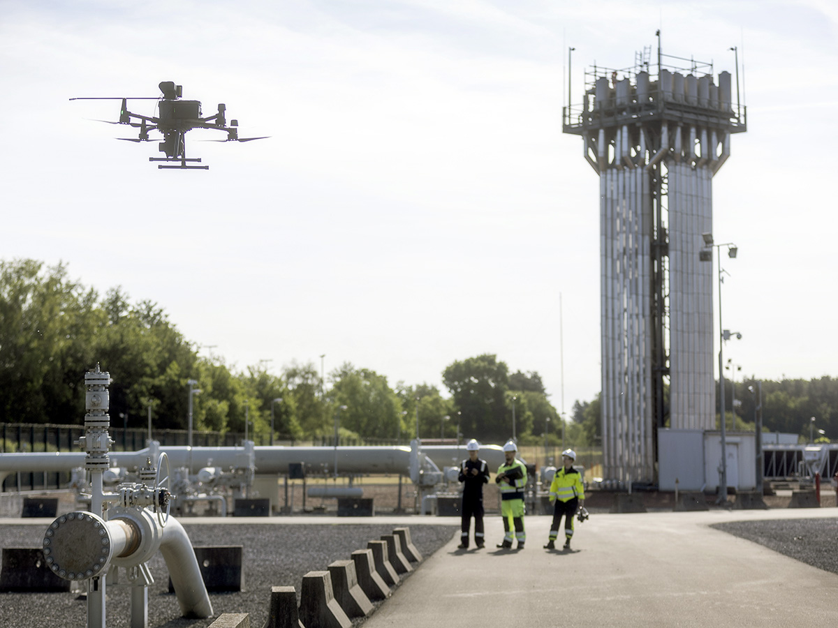 Enagás prueba con otros operadores su tecnología para medir emisiones de metano