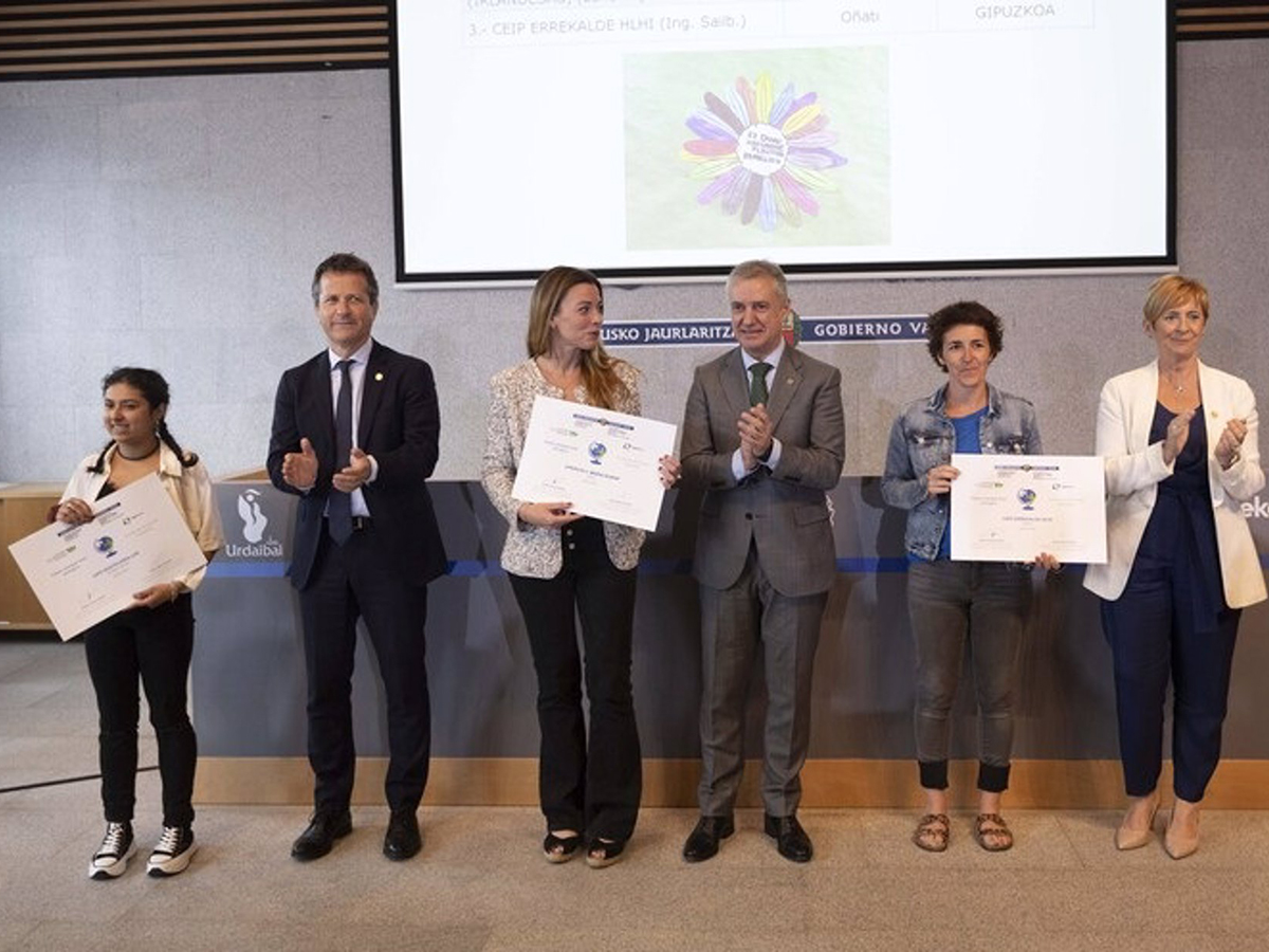 Urkullu anuncia que la UE ha seleccionado al País Vasco como referente en cambio climático