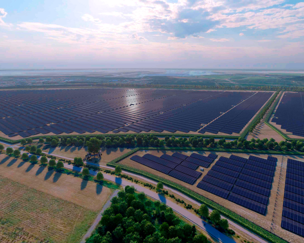 El parque solar más grande de Europa comienza a construirse en una antigua mina de lignito en Alemania