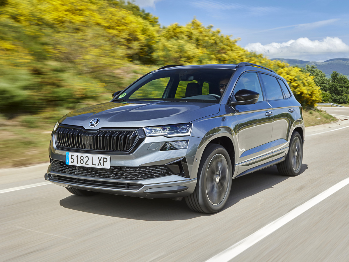 Primera prueba del Skoda Karoq 2022: a favor de corriente