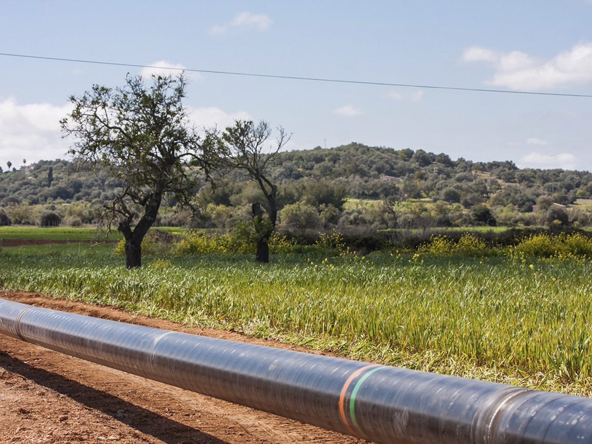 Ribera apuesta por ampliar la capacidad del gasoducto de Irún (Guipúzcoa)