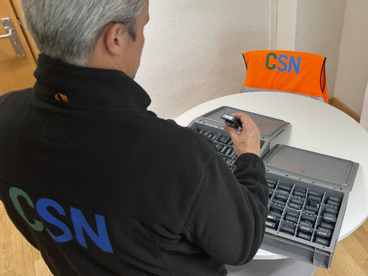 El CSN envía ayuda a Ucrania para contribuir a la seguridad de la población