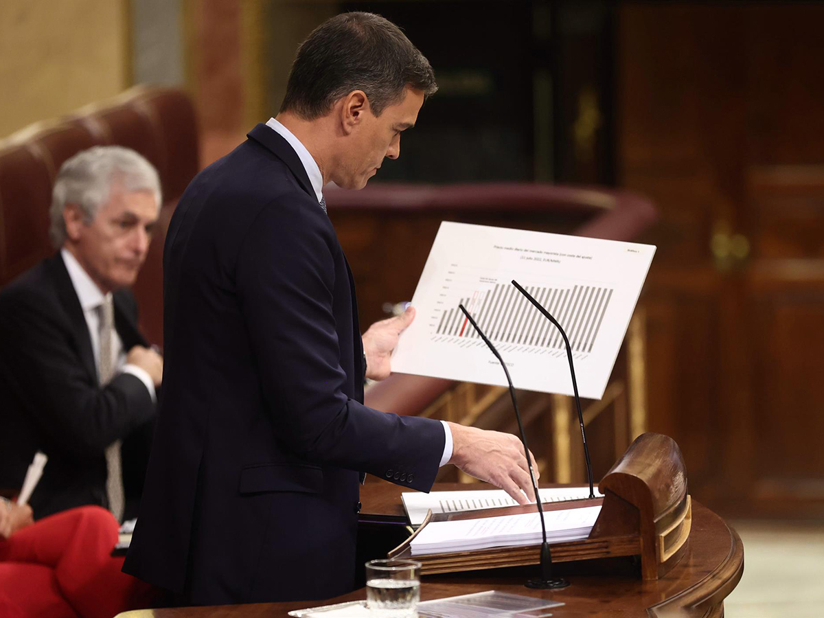 Sánchez reitera su rechazo la energía nuclear y a la térmica y ve a España como exportador de energía verde