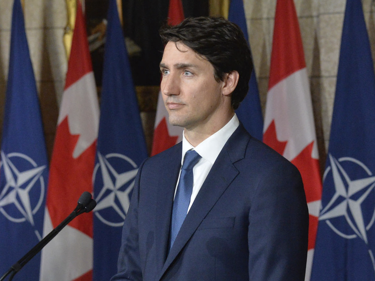 El primer ministro de Canadá, Justin Trudeau.