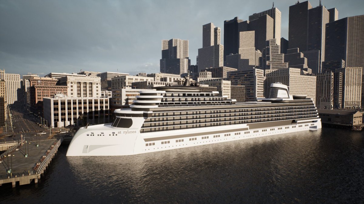 Así será el primer gran barco residencial propulsado con GNL del mundo y solo apto para los más ricos