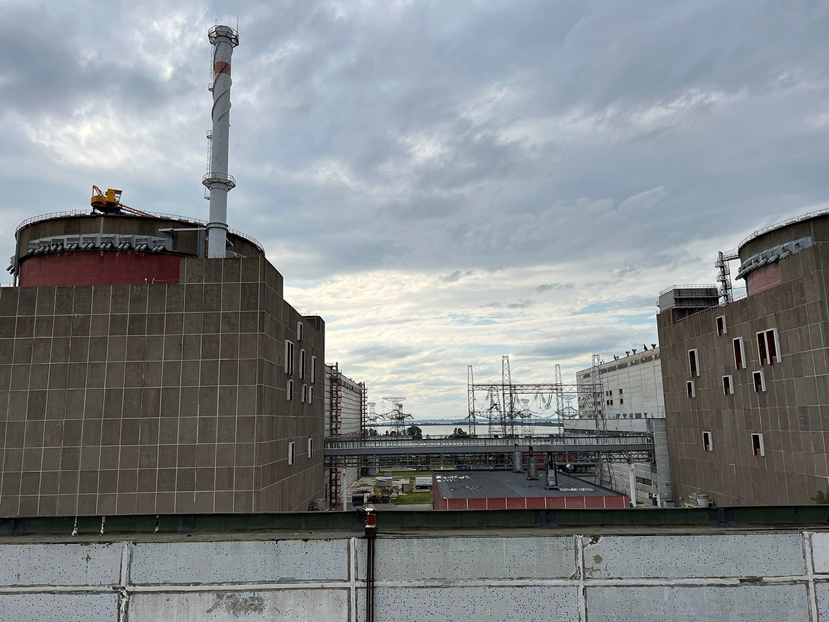 El OIEA detecta "actividad militar diaria" en torno a la planta nuclear de Zaporiyia