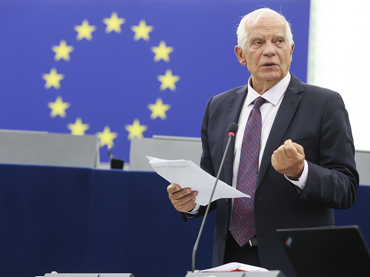 El Alto Representante de la Unión Europea para Política Exterior, Josep Borrell.