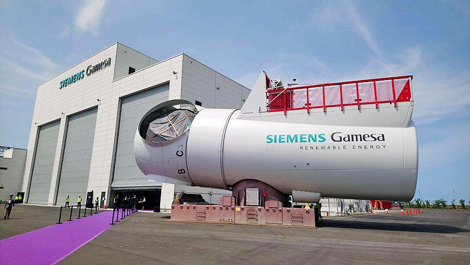 Siemens Gamesa triplicará el tamaño de su planta de góndolas de Taiwán