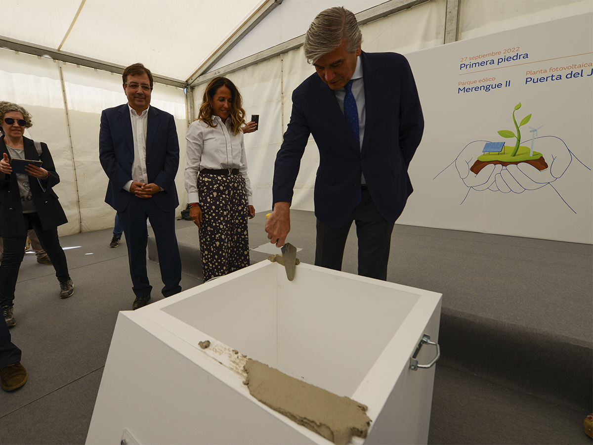 Naturgy invertirá 57 millones de euros en el segundo parque eólico de Extremadura