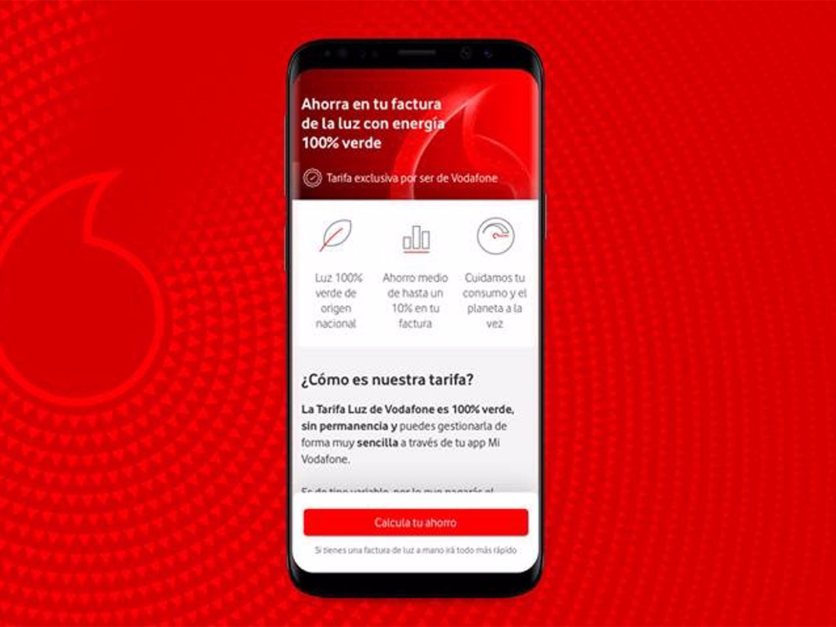 Vodafone lanza su comercializadora de energía en España