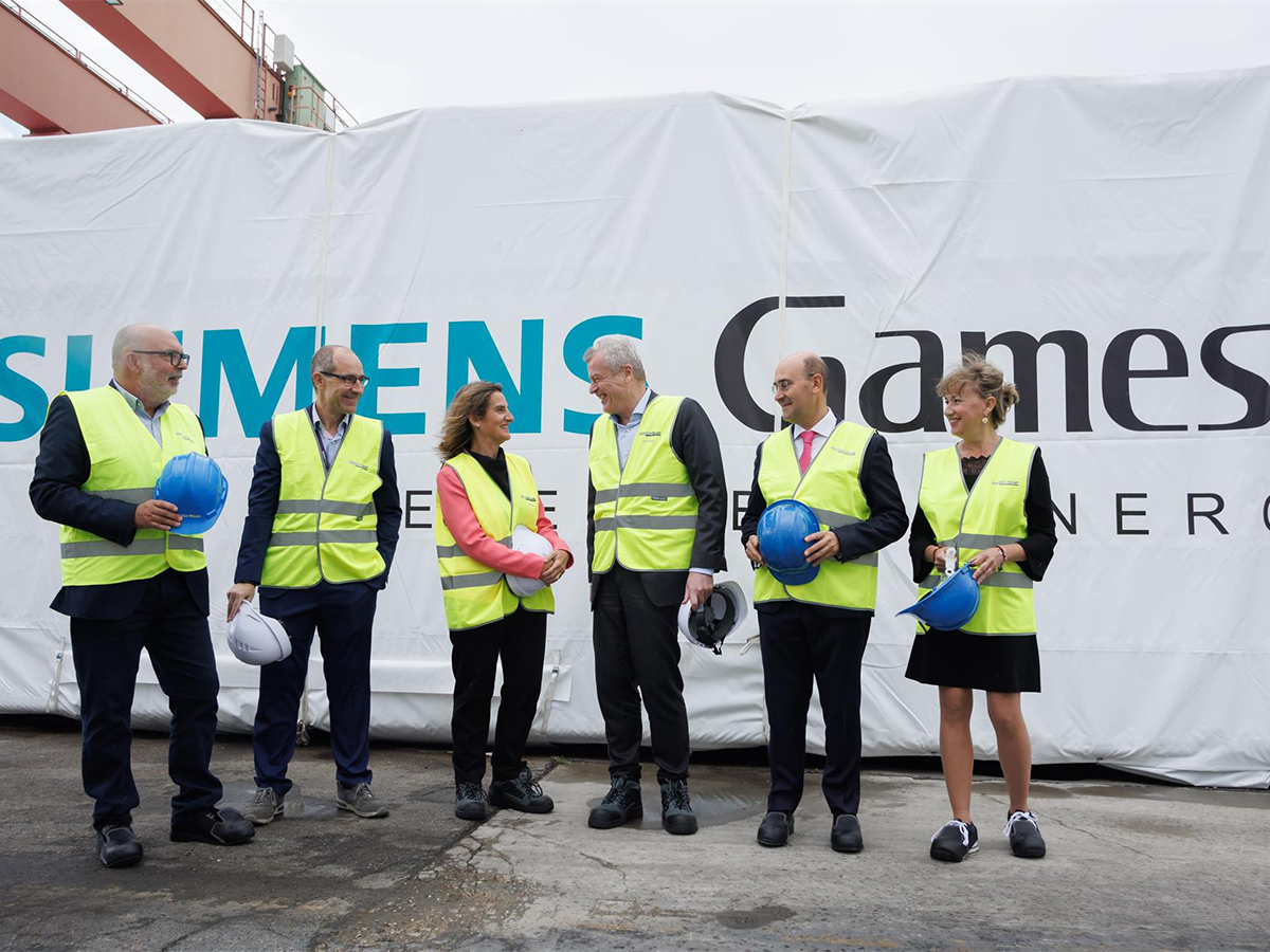 Ribera sitúa la planta de Siemens Gamesa en Soria como ejemplo de industrialización e I+D en zona rural