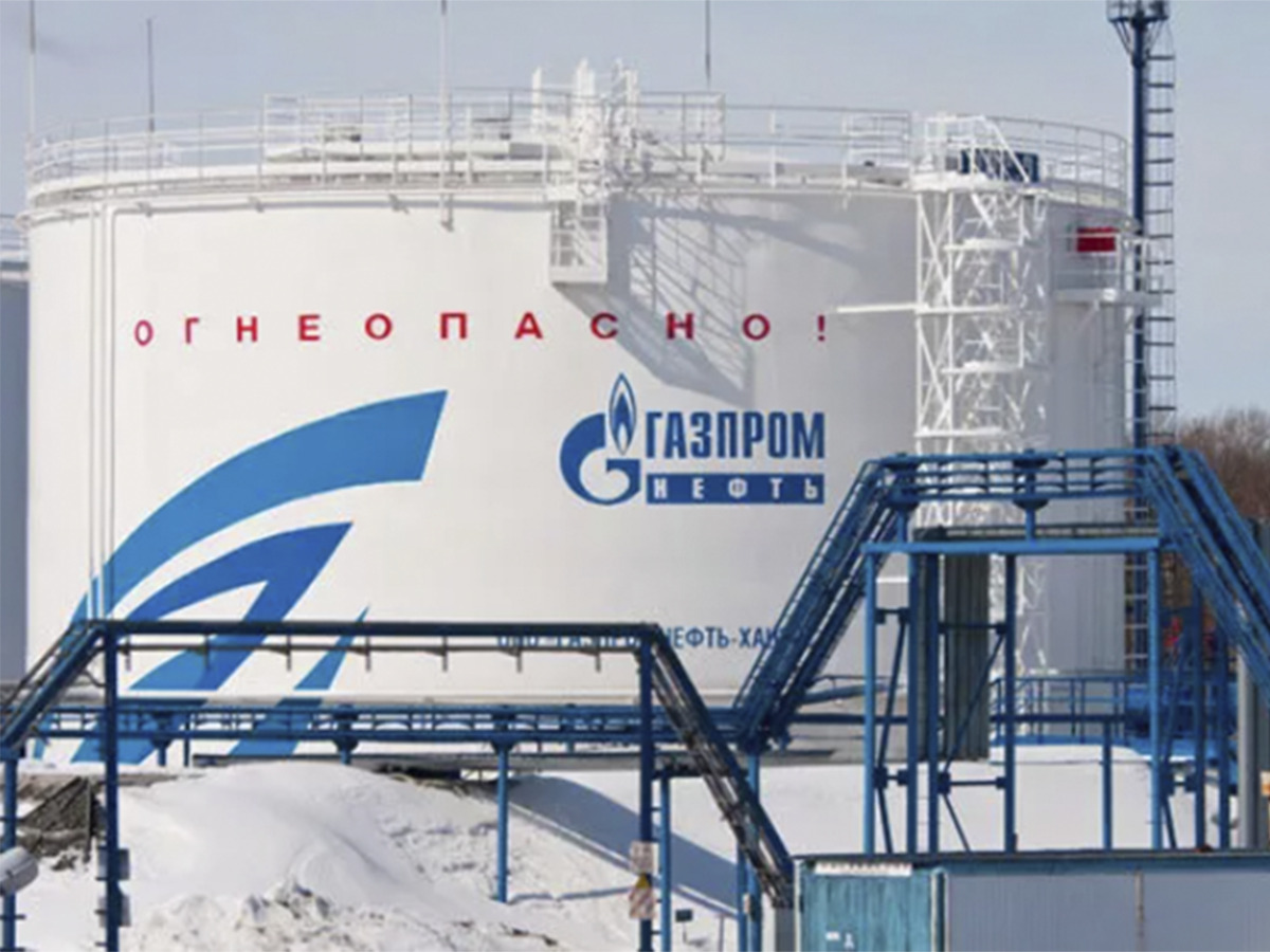 Gazprom produce en lo que va de año 18% menos gas que en igual período 2021