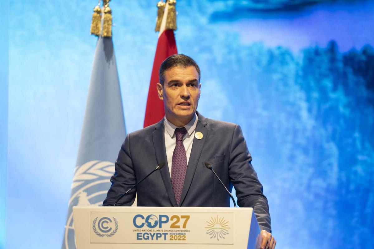 Sánchez ratificará en la COP28 el liderazgo que desea España frente al cambio climático