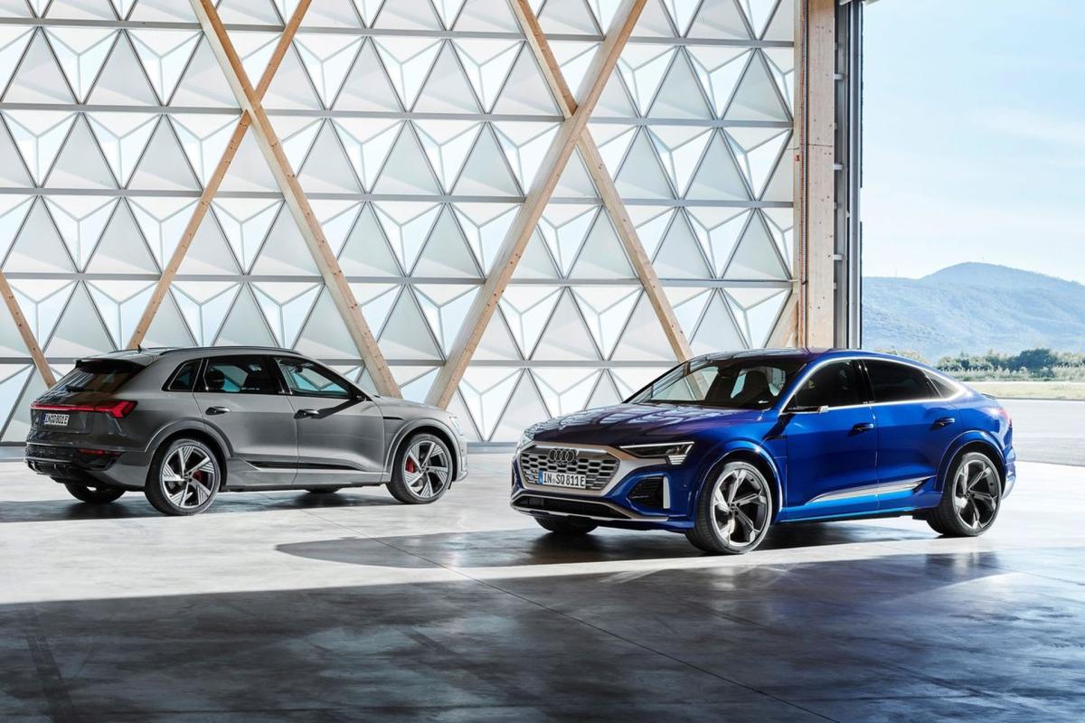 Audi Q8 e-tron 2023: distinto pero casi igual