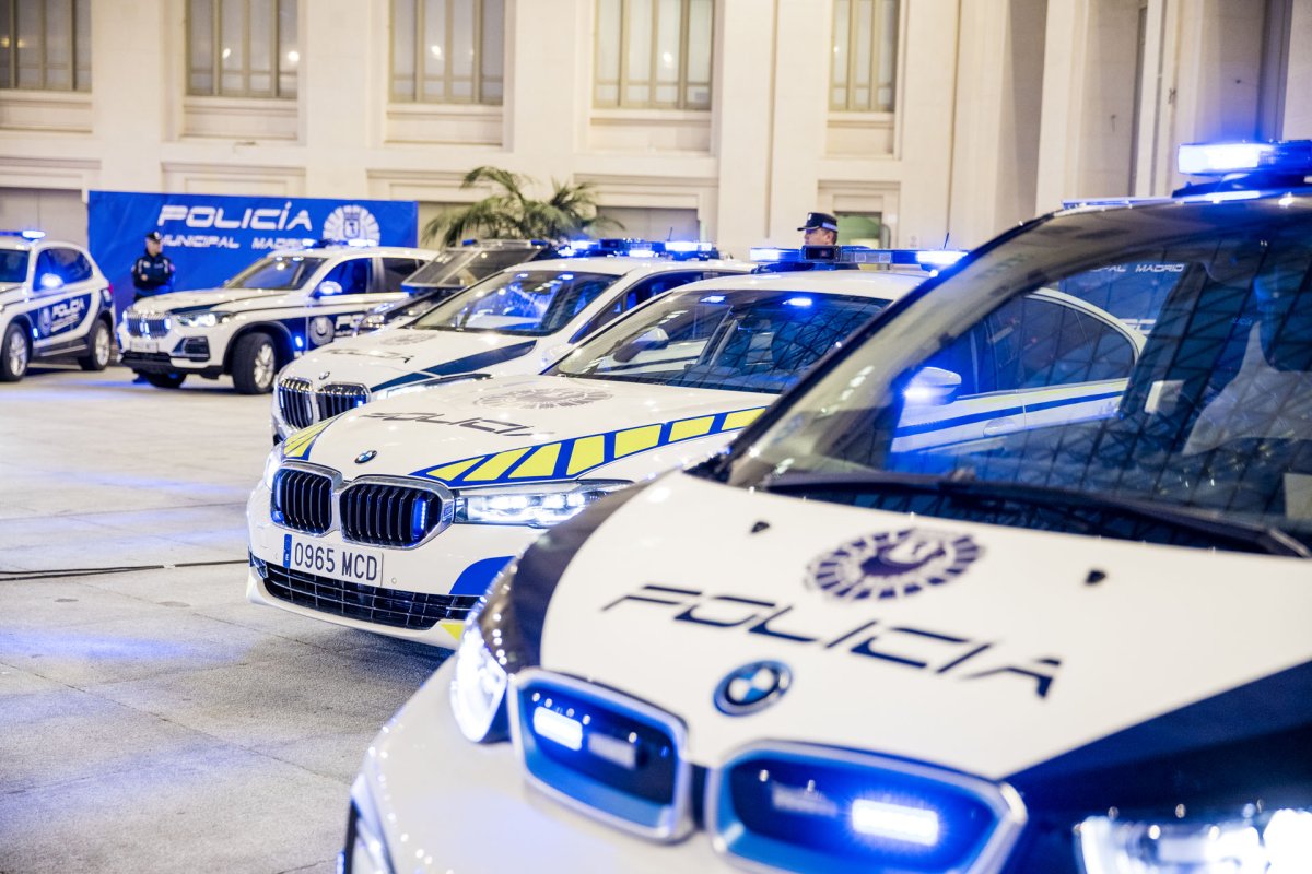 La Policía Municipal de Madrid estrena BMW electrificados