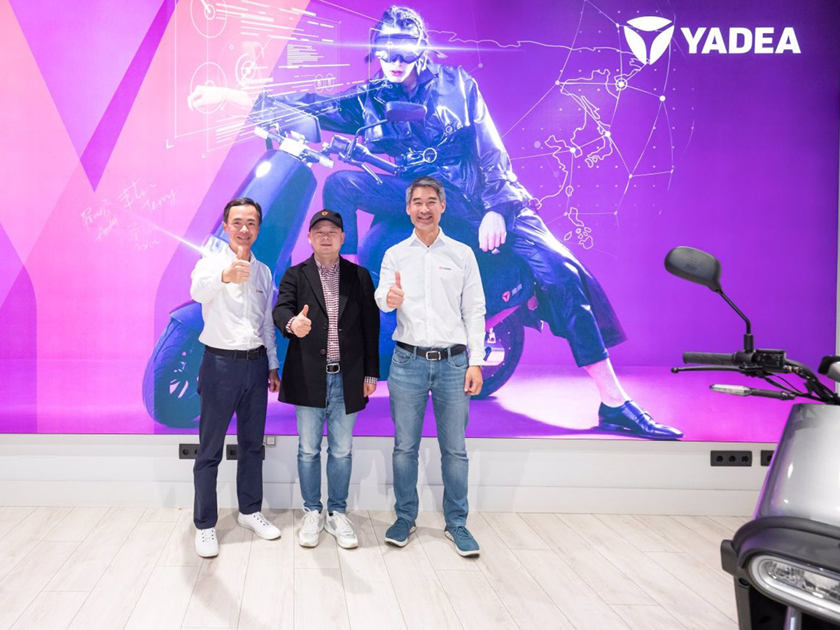 La marca de 'e-scooters' Yadea abre en Madrid su primera 'flagship' de Europa