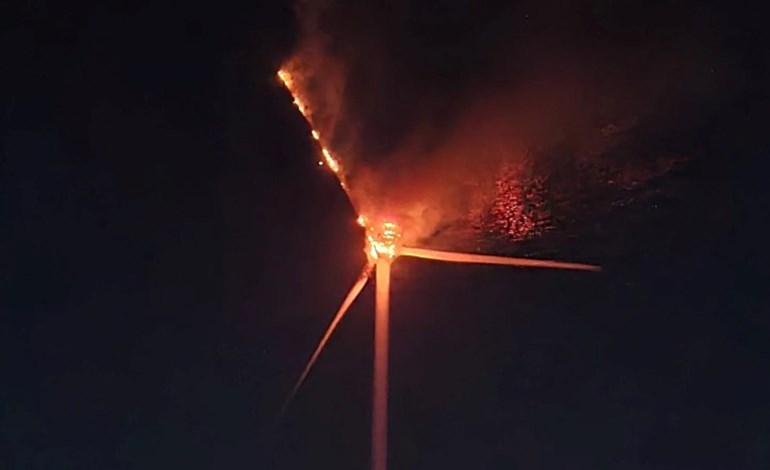 Se incendia una turbina de Vestas en el parque eólico de Galgenberg