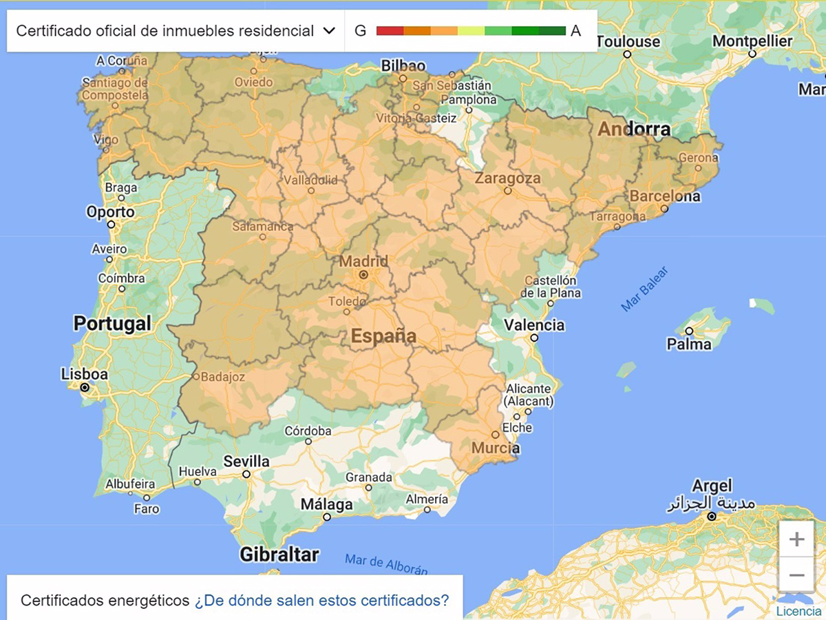 Transición Ecológica incluye datos de 11 comunidades autónomas en su geoportal EdificiosEficientes