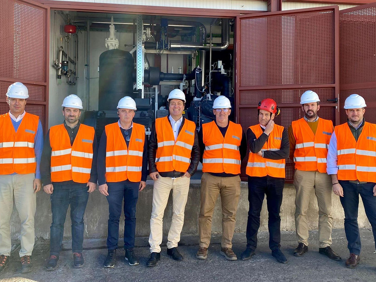 Iberdrola instala su primera bomba de calor industrial para Grupo AN en Ávila con eficiencias del 1.000%