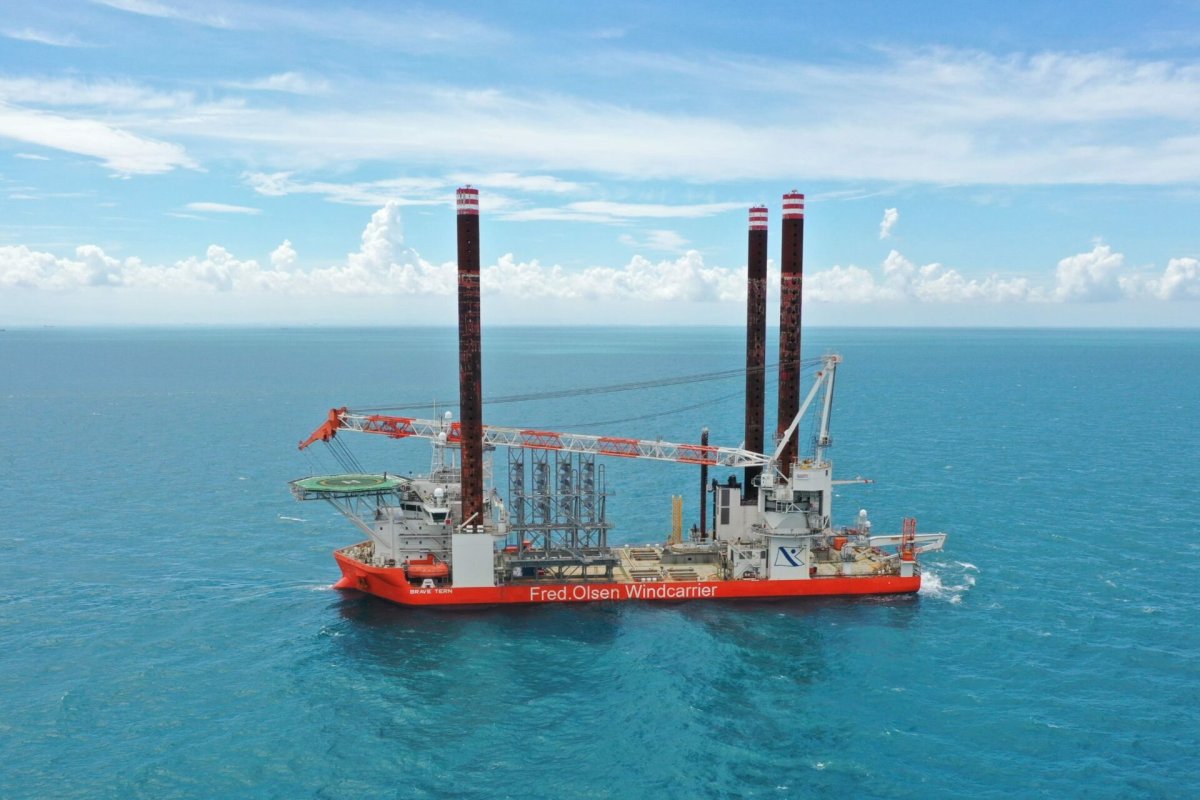 Navantia reparará el buque instalador de parques eólicos marinos de Fred Olsen en sus instalaciones de Ferrol