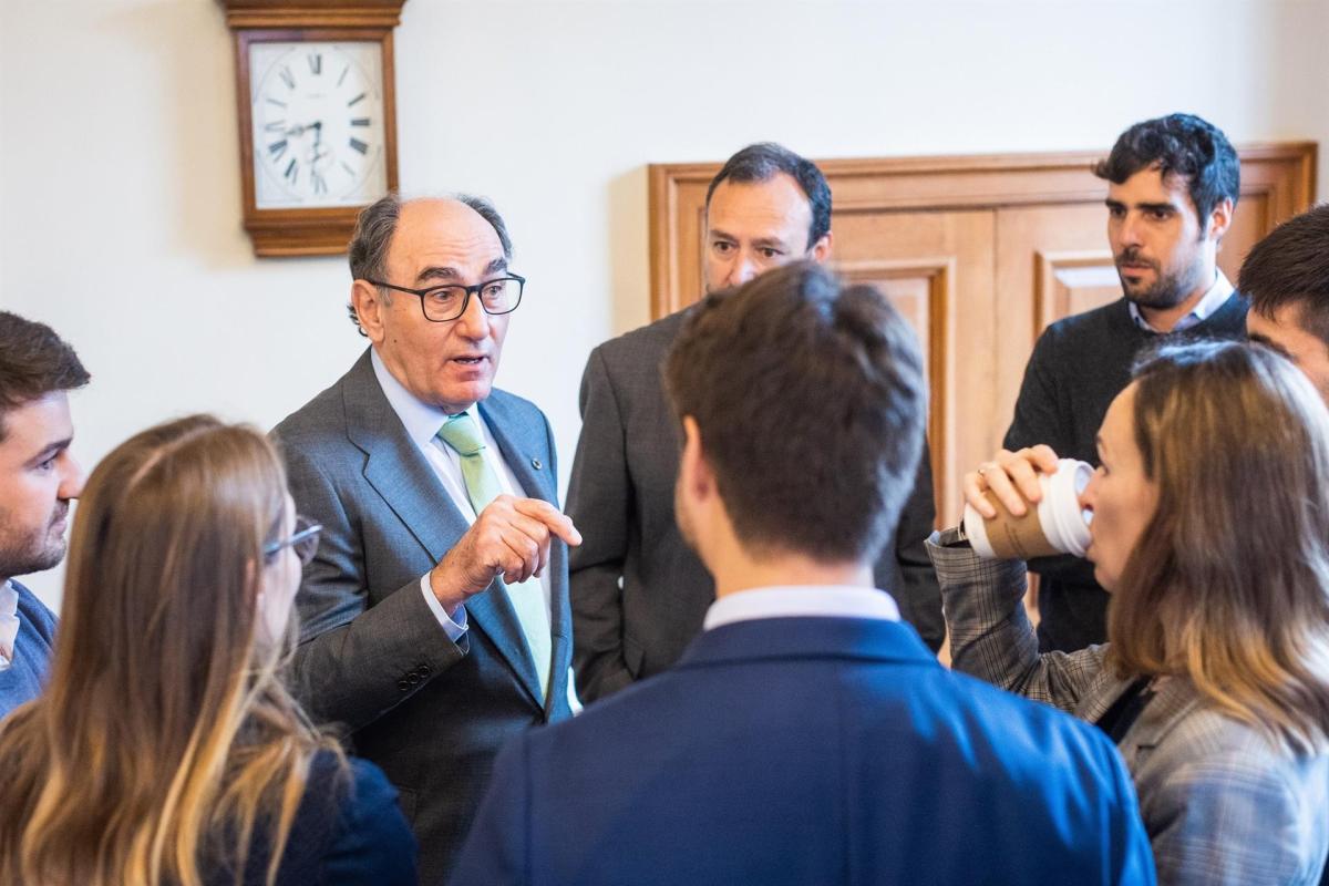 Galán saca pecho de su gestión en Iberdrola ante los alumnos de Harvard