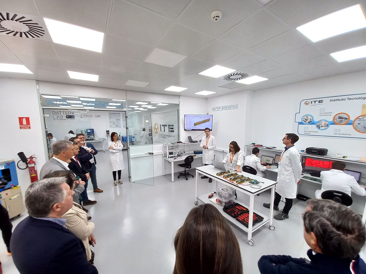 Nace en Valencia un laboratorio de baterías con tecnología única