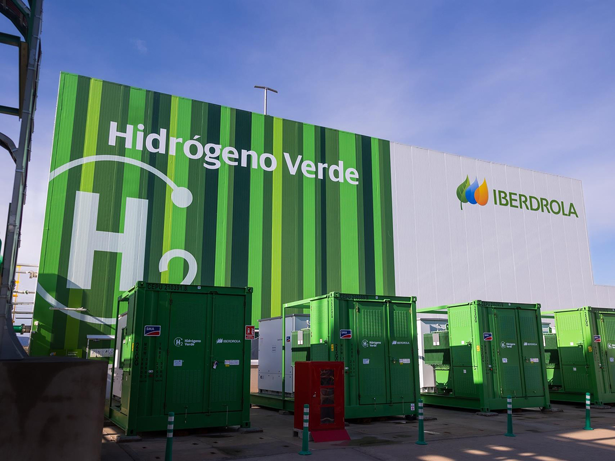 Iberdrola lidera el consorcio 'Atmosphere' para potenciar la producción de hidrógeno verde