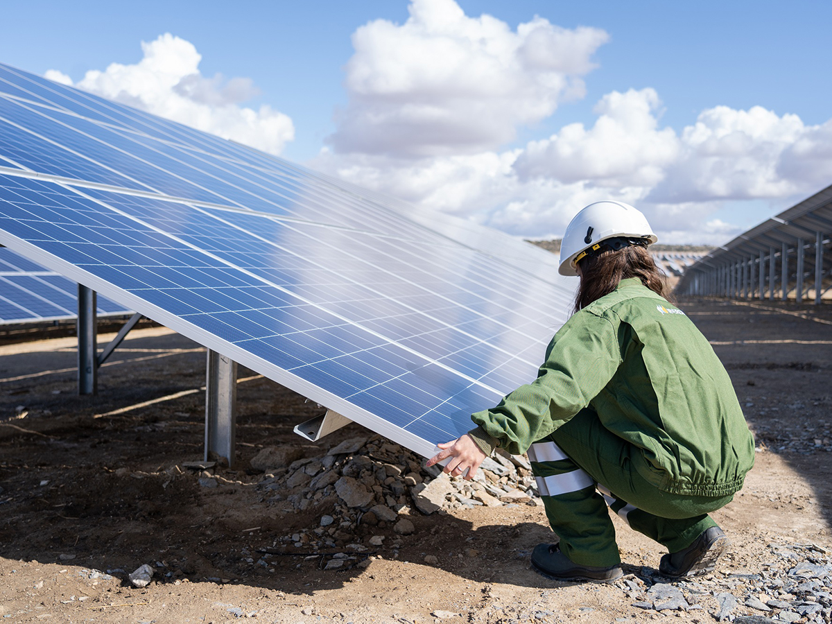 Iberdrola quiere construir una gigafábrica de paneles solares en Extremadura