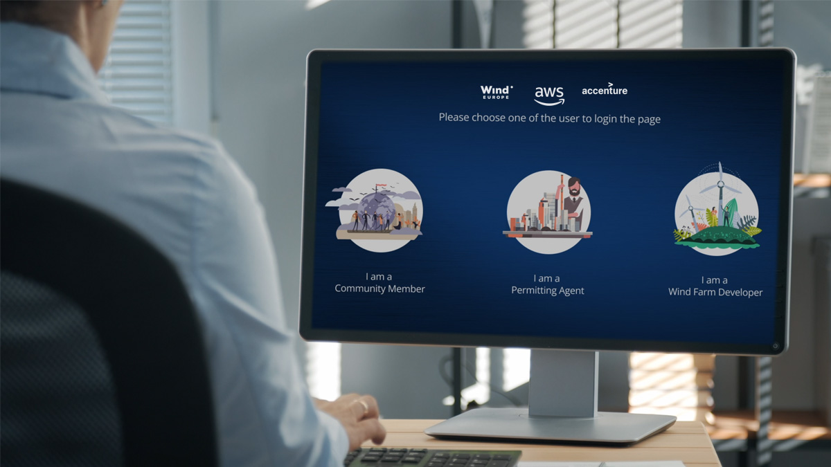 Amazon, Accenture y WindEurope lanzan una herramienta digital para agilizar la tramitación de permisos