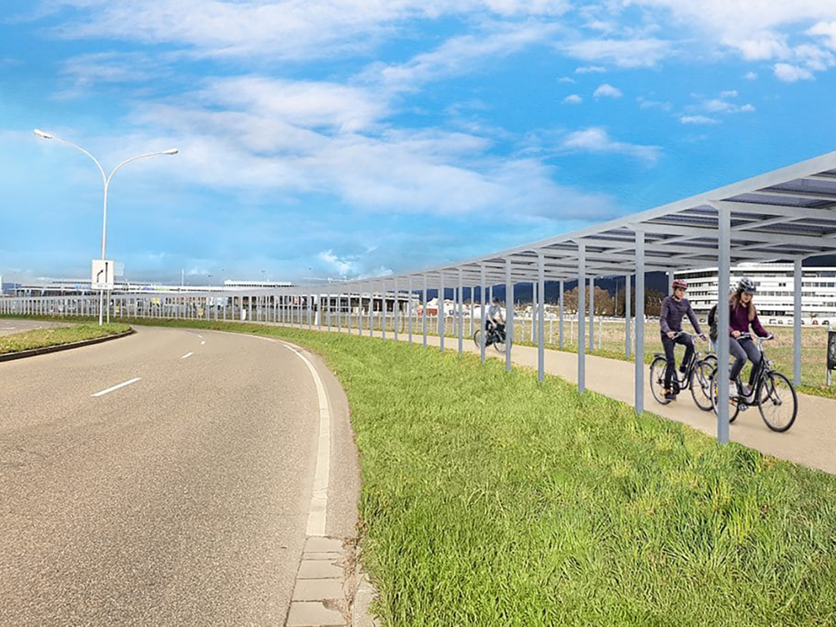 Alemania finaliza el primer carril bici solar