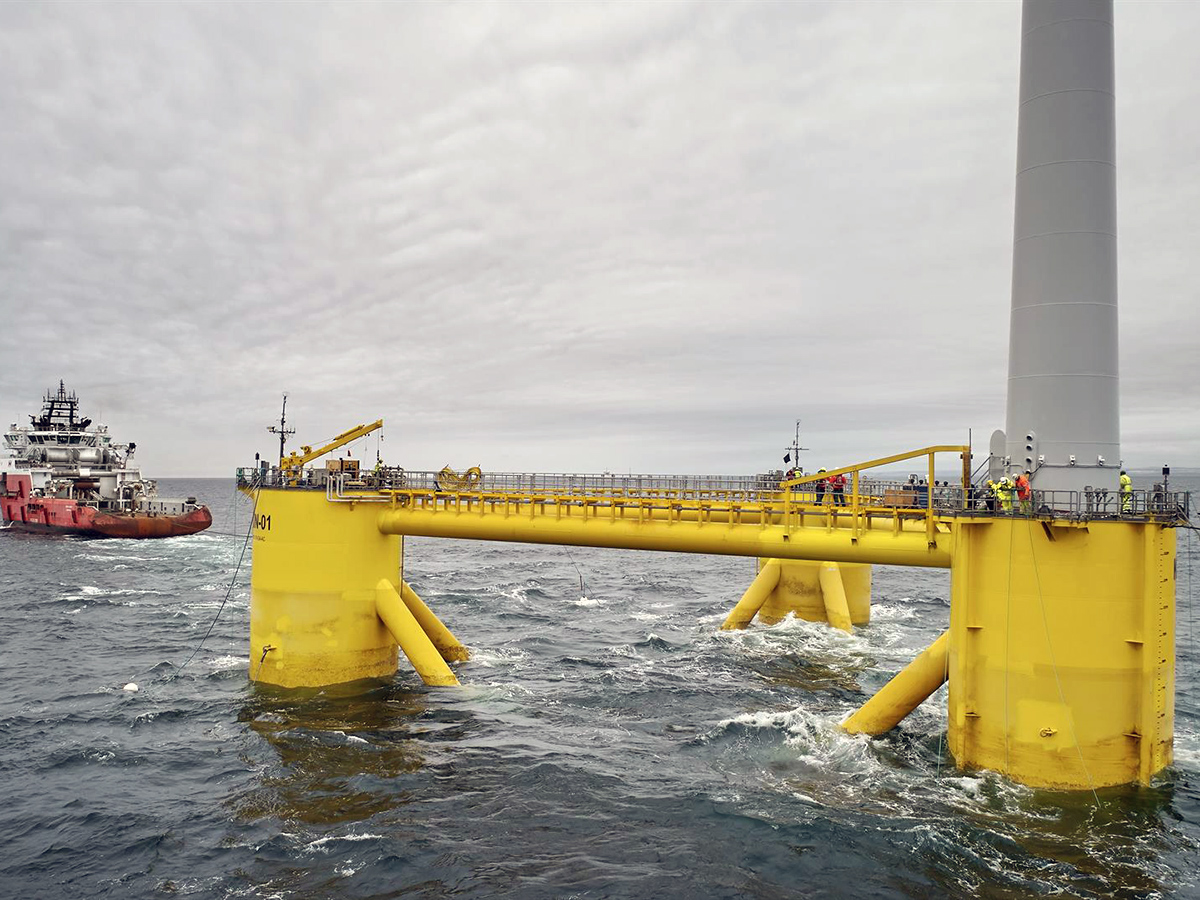 IberBlue Wind proyecta un segundo 'megaparque' eólico marino flotante en Andalucía