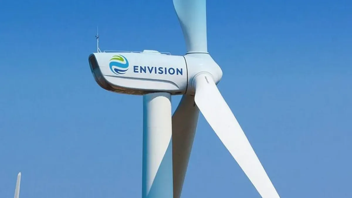 Envision fue la empresa que más pedidos recibió, seguida de Windey y Goldwind, todas ellas con más de 12 GW.