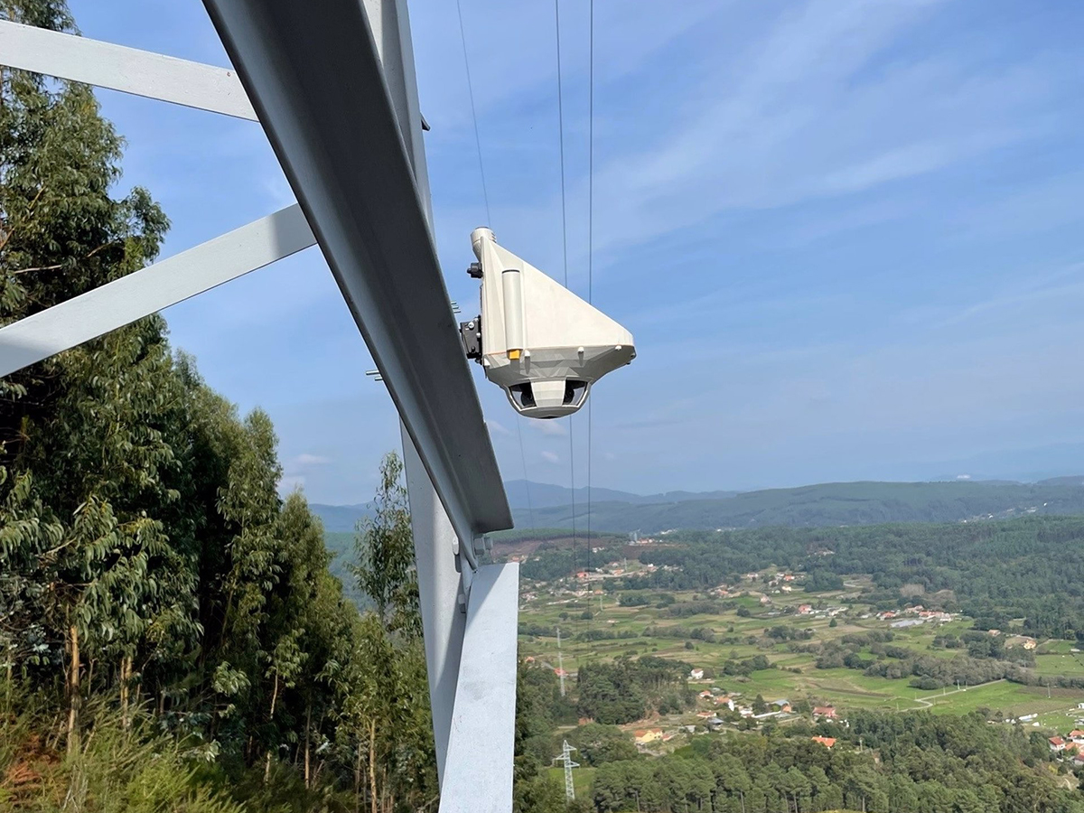 Naturgy instala en su red eléctrica un sistema de vigilancia que permite anticiparse a incendios forestales