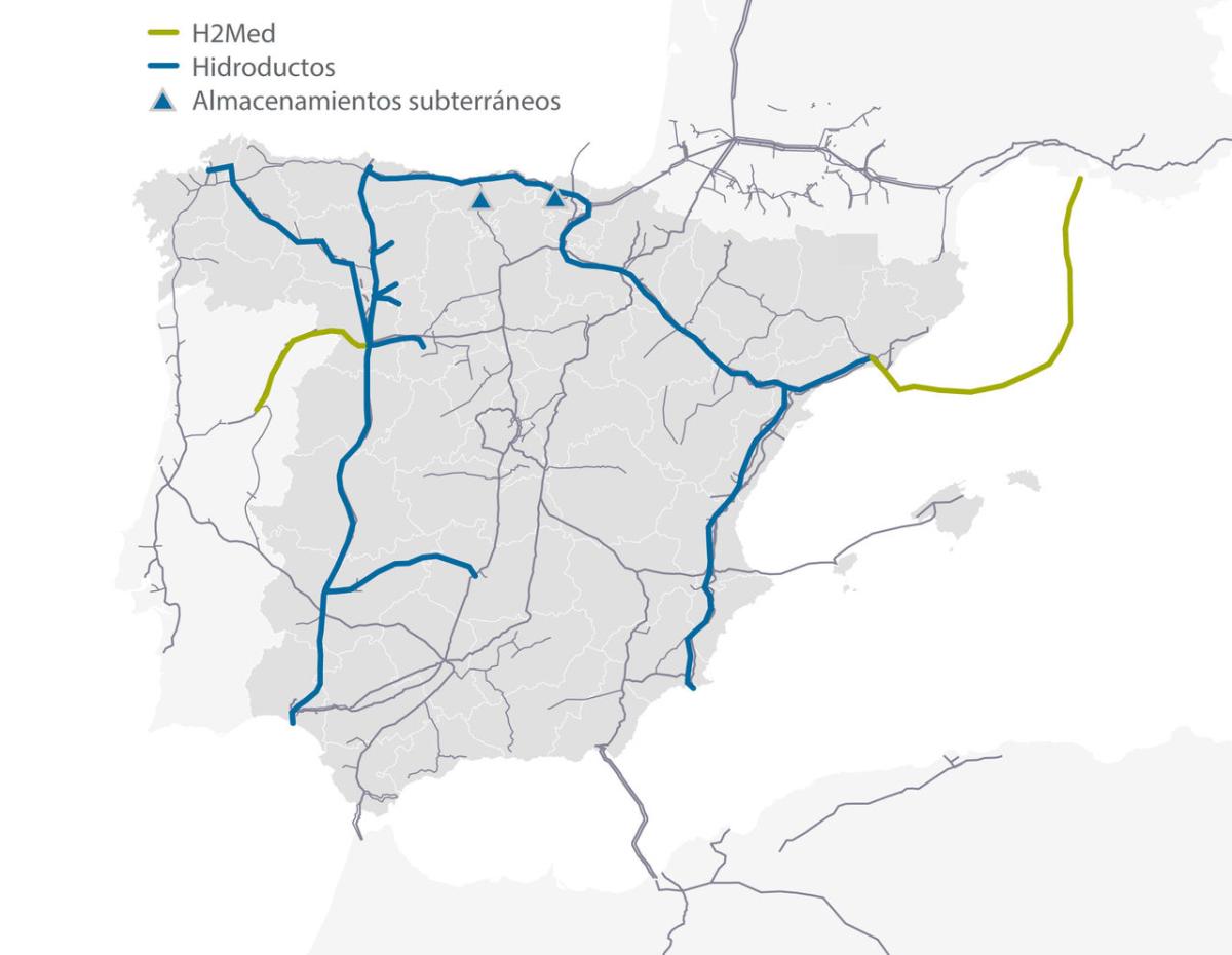 El proyecto de hidrógeno H2Med aprueba el primer examen de Bruselas