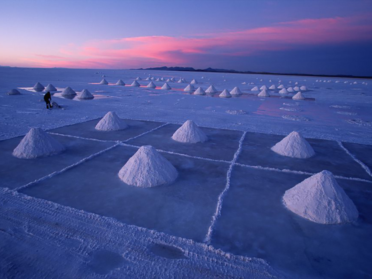 El salar de Uyuni, en Bolivia, es la mayor reserva de litio del mundo.