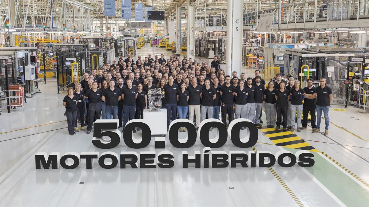 La planta de motores de Horse en Valladolid produce el propulsor híbrido número 50.000