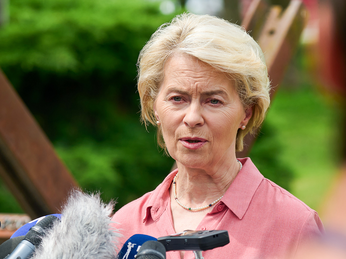 Von der Leyen anuncia que las reservas de gas de la Unión Europea están ya al 90%